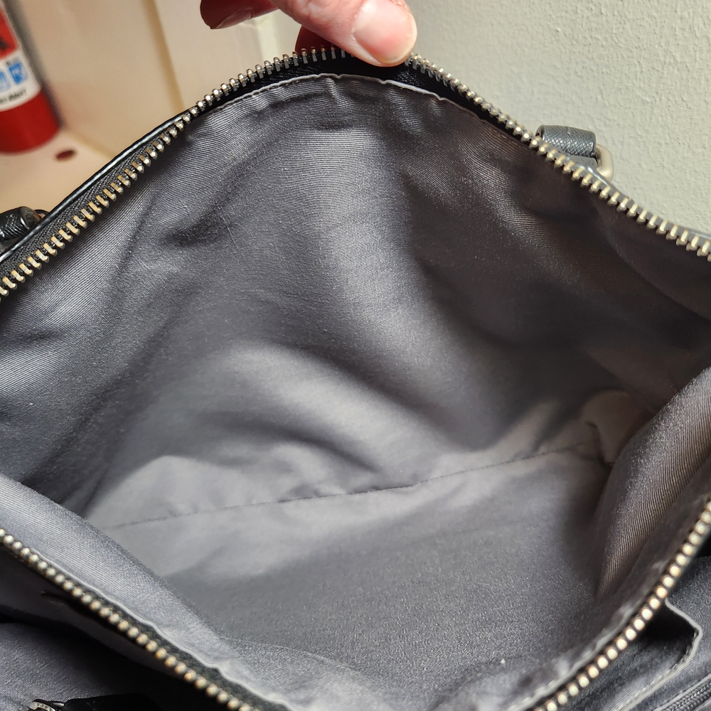 Coach Large Black Peyton Tote Shoulder Bag - Picture 9 of 16